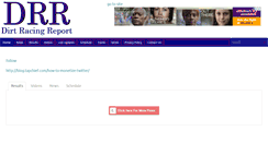Desktop Screenshot of dirtracingreport.com